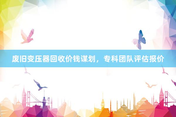废旧变压器回收价钱谋划，专科团队评估报价